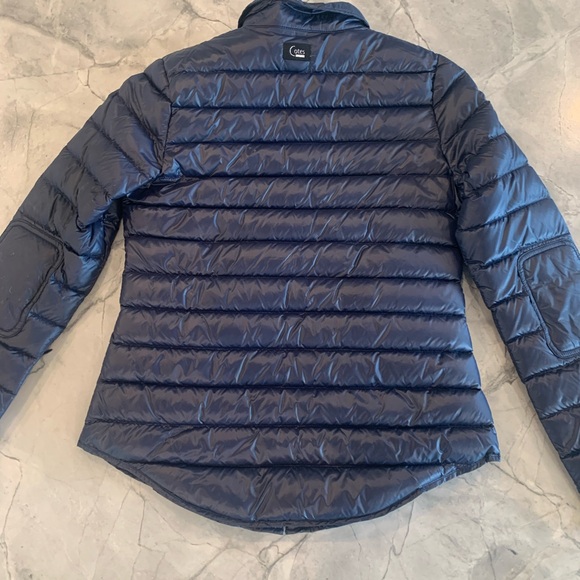 Cotes of London Navy Quilted Women's Jacket size XS. Like new - Picture 4 of 8